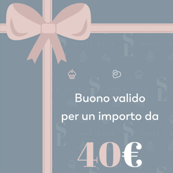 Gift card 40 €